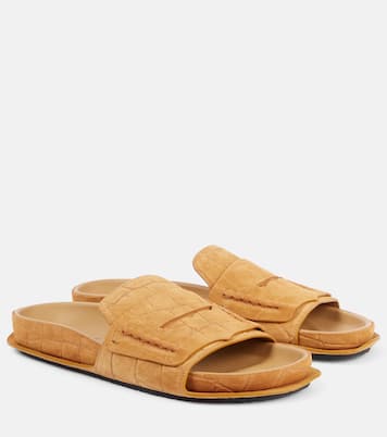 Pantoletten Mocassin aus Veloursleder | Jacquemus