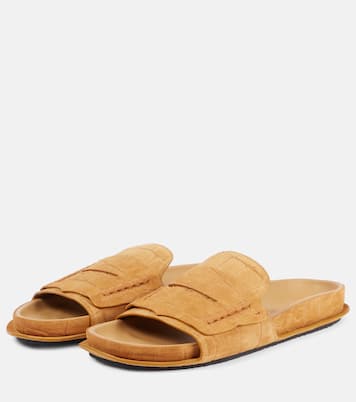 Pantoletten Mocassin aus Veloursleder | Jacquemus