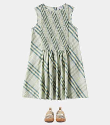 Robe Burberry Check en coton | Burberry Kids