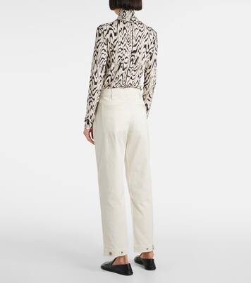 White Label Hose Cait aus einem Baumwollgemisch | Proenza Schouler