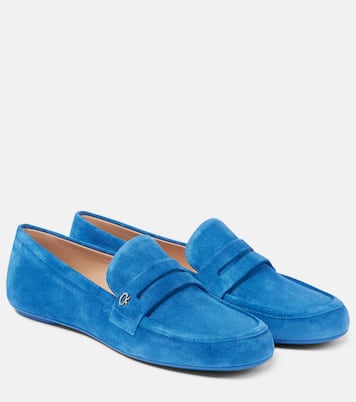 Loafers aus Veloursleder | Gianvito Rossi