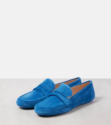 Loafers aus Veloursleder | Gianvito Rossi