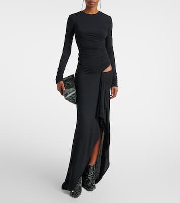 Juno 95 snake-effect leather ankle boots | The Attico