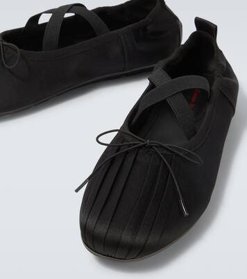 Ballerines Grip en satin | Simone Rocha