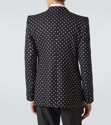 Polka-dot silk blazer | Valentino