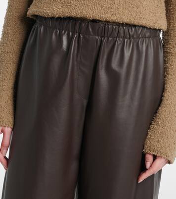 Pantalon ample Yani en cuir | The Row