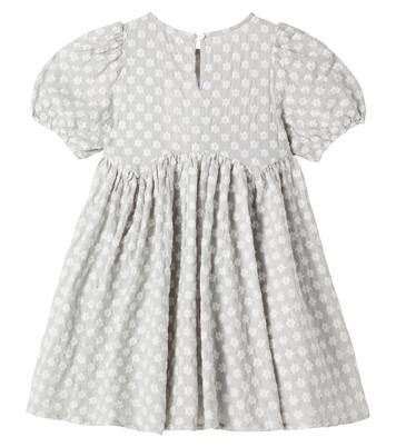 Rose embroidered cotton dress | Rylee + Cru
