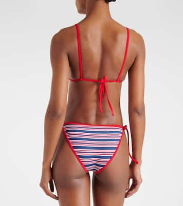 Via striped bikini top | Jade Swim