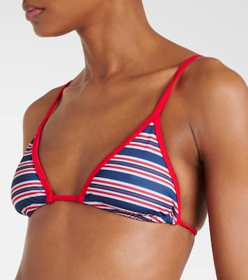 Via striped bikini top | Jade Swim