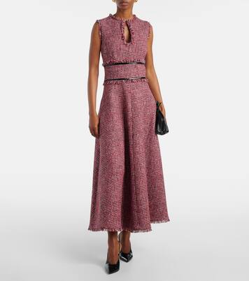 Abito midi Dorothy in tweed | Safiyaa