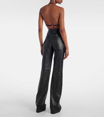 流苏挂脖文胸式上衣 | The Attico