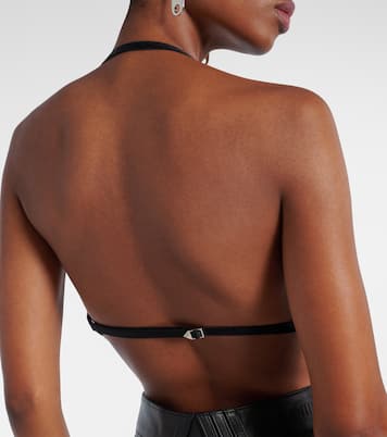 流苏挂脖文胸式上衣 | The Attico