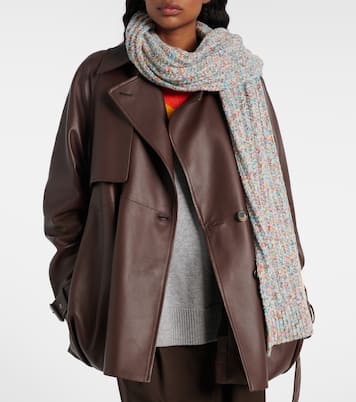 Wool and cashmere-blend scarf | Loewe