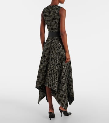 Okimi sequined tweed midi dress | Safiyaa