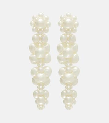 Ohrringe Drip mit Zierperlen | Simone Rocha