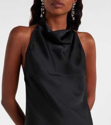 Maxikleid aus Satin | Rotate