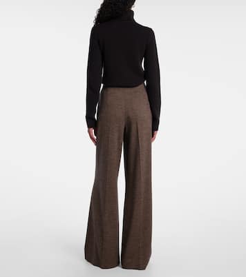 Weite Hose Isaiah aus Wolle | Ralph Lauren Collection