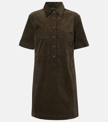 Koulis cotton-blend corduroy minidress | Veronica Beard