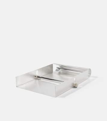 Silver-plated brass paper holder | Natalia Criado