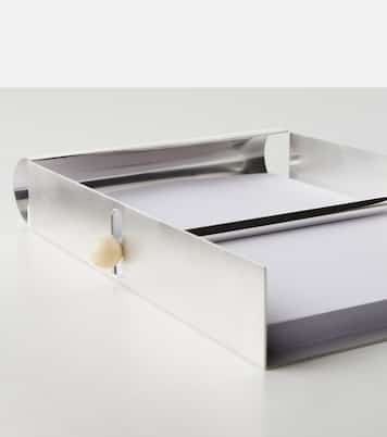 Silver-plated brass paper holder | Natalia Criado
