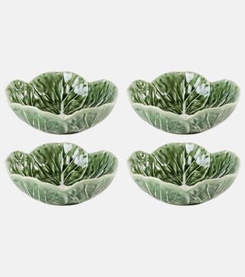Cabbage set of 4 earthenware bowls | Bordallo Pinheiro