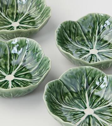 Cabbage set of 4 earthenware bowls | Bordallo Pinheiro