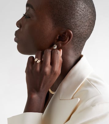 Ring Small aus 18kt Gelbgold mit Diamanten | Anita Ko