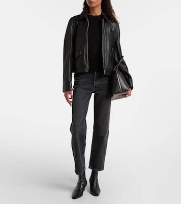 High-Rise Straight Jeans 90’s Pinch Waist | Agolde