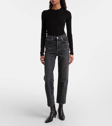 High-Rise Straight Jeans 90’s Pinch Waist | Agolde