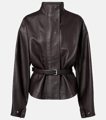 Ciro belted leather jacket | Jacquemus