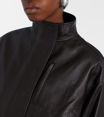 Ciro belted leather jacket | Jacquemus