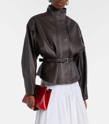 Ciro belted leather jacket | Jacquemus