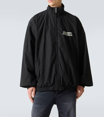 Masking Tape cotton-blend track jacket | Balenciaga