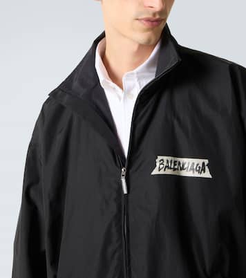 Masking Tape cotton-blend track jacket | Balenciaga