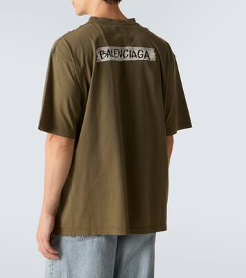 T-shirt en coton à logo  | Balenciaga