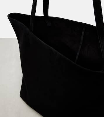 Tote Bag Park Three Edge aus Veloursleder | The Row