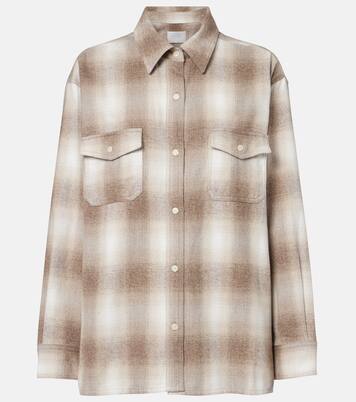 Kota checked cotton flannel shirt | Citizens of Humanity