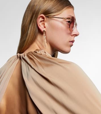 Fendigraphy aviator sunglasses | Fendi