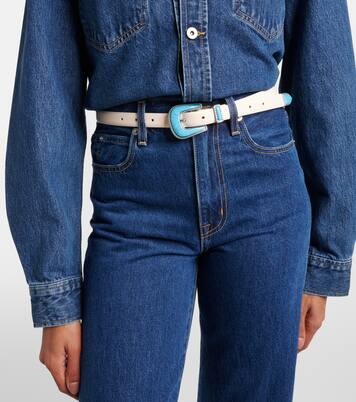 Travertine leather belt | Déhanche