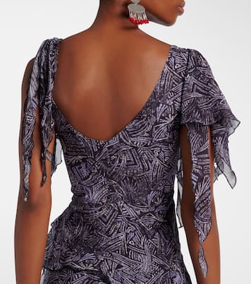 Midikleid Tylena aus Seiden-Georgette | Isabel Marant