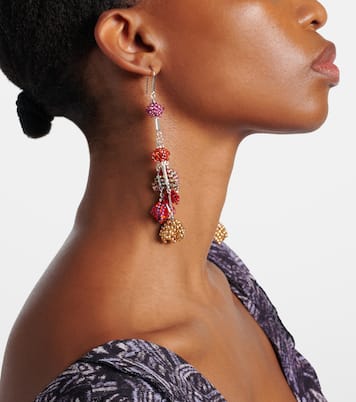 Boucles d’oreilles Catalina à cristaux | Isabel Marant