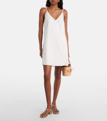 Minikleid Alma aus Baumwolle mit Spitze  | Posse