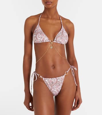 Enzo paisley bikini bottoms | Bananhot