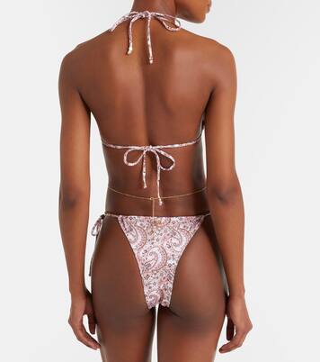 Enzo paisley bikini bottoms | Bananhot