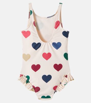 Manuca printed ruffled swimsuit | Konges Sløjd