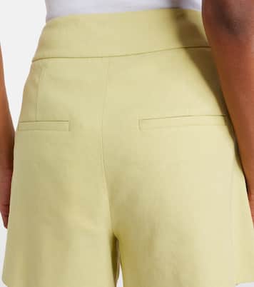 Haina linen-blend twill shorts | Veronica Beard