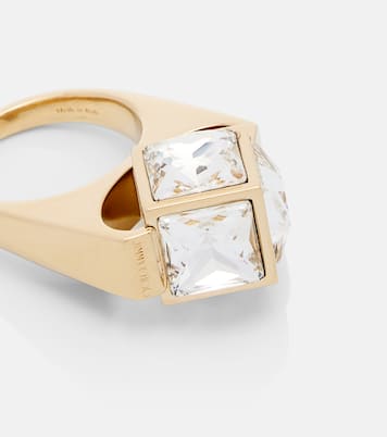 JC Cube embellished ring | Jimmy Choo