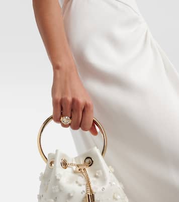 JC Cube embellished ring | Jimmy Choo
