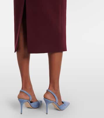 Valletta wool crêpe midi dress | Emilia Wickstead