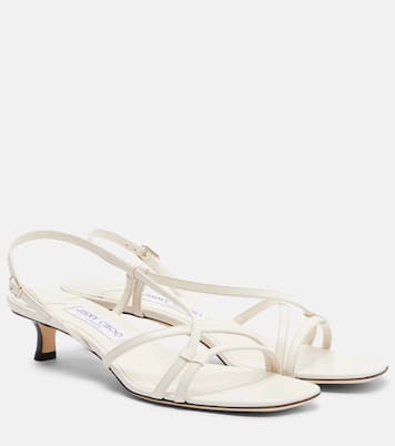 Slingback-Sandalen Farris aus Leder | Jimmy Choo